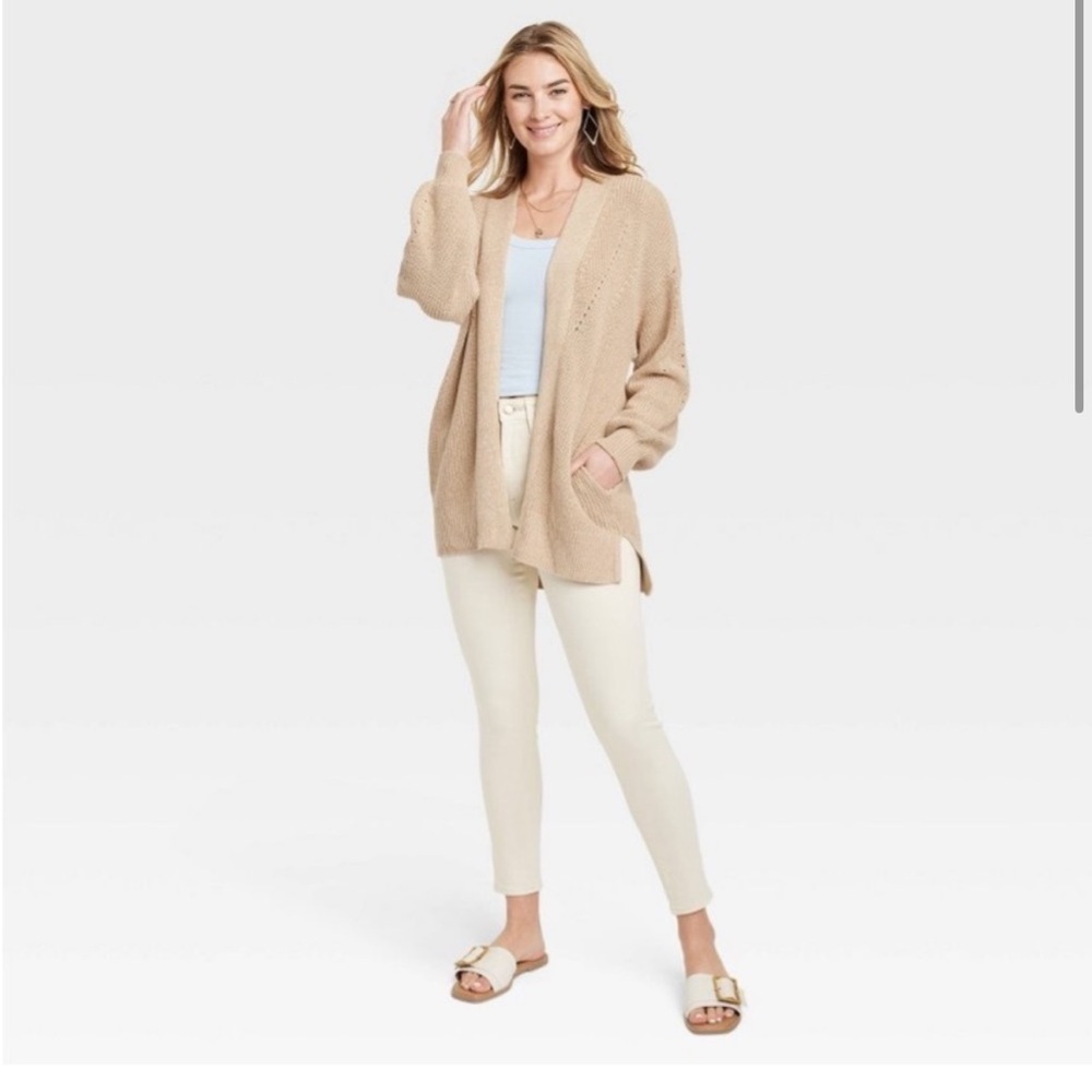 Universal Thread | Open Front Tan Cardigan